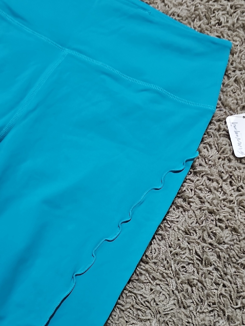 NWT Free People Leggings Wavy "Curvy Waters" Large - Picture 2 of 9